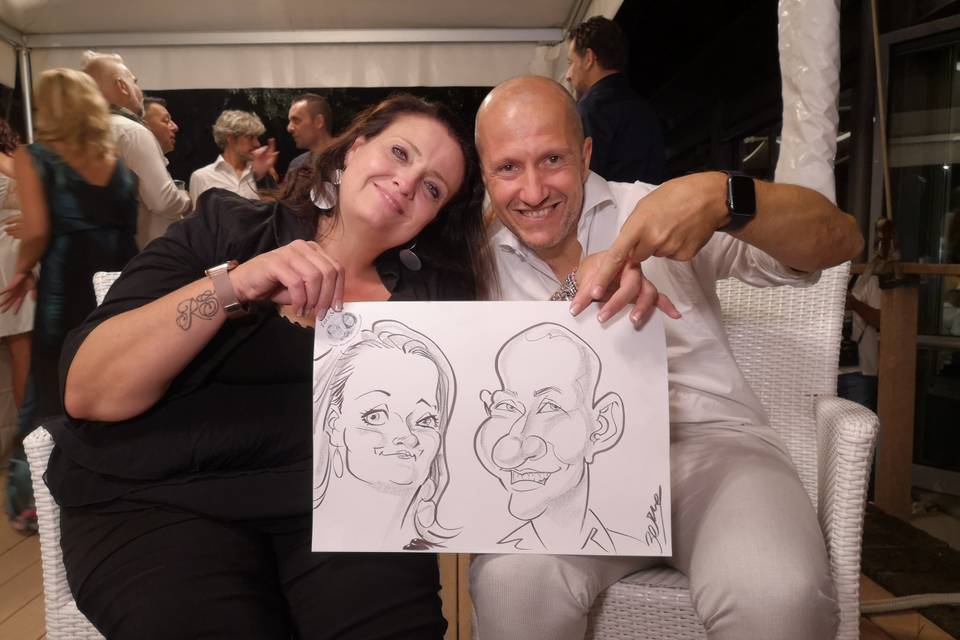 Caricature by Berna