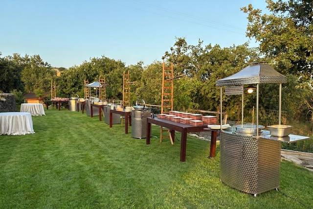 Show cooking catering