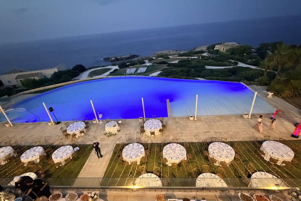 Catering bordo piscina
