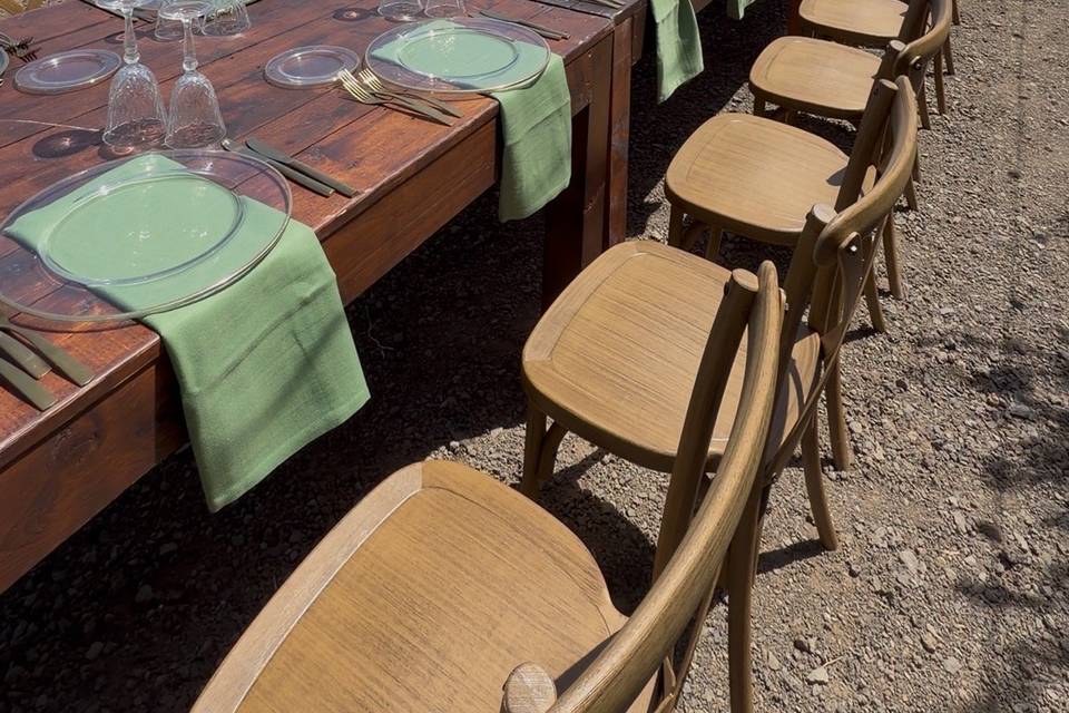 Allestimenti catering vigneto