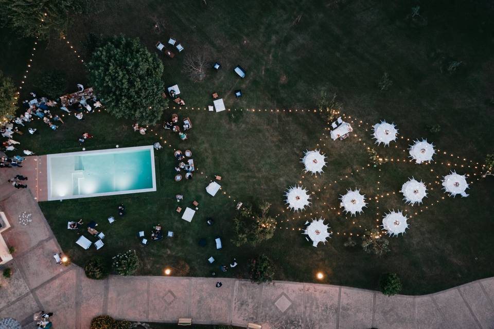 Giardino dall'alto