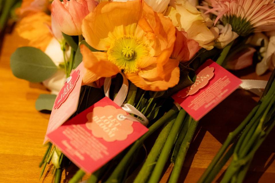 Flower tag A+R
