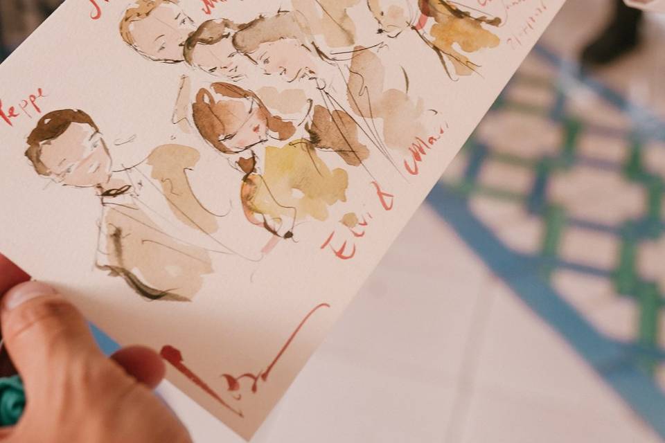 Live Sketching - Ritratti