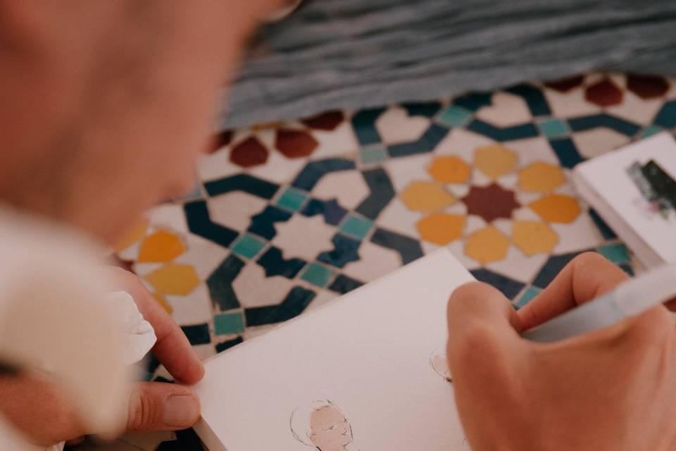 Live Sketching - Ospiti