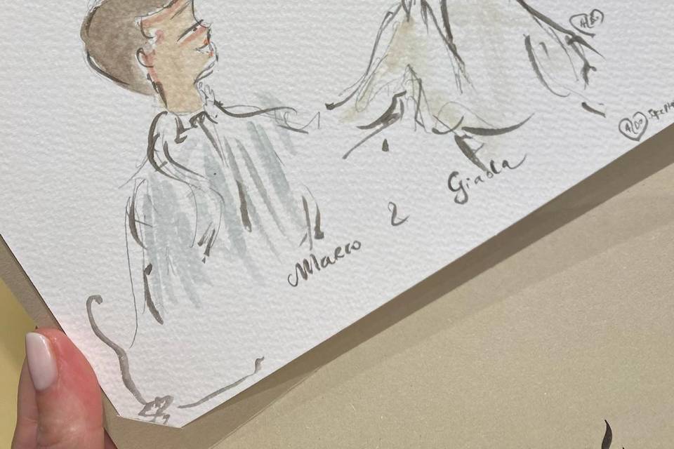 Live sketching