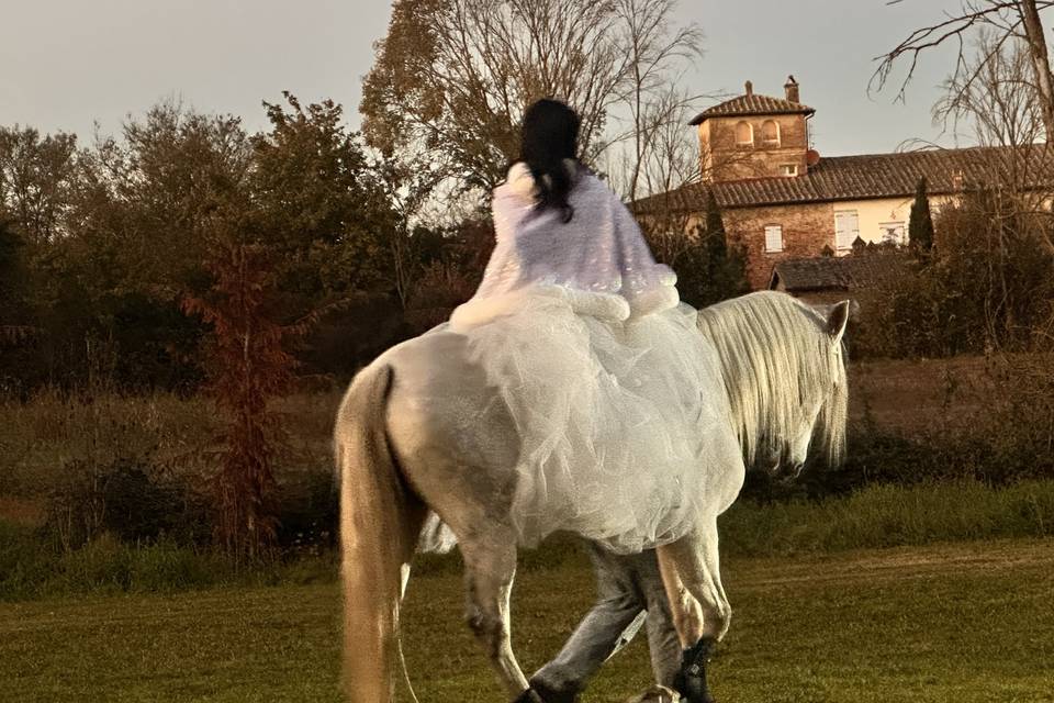 Sposa a cavallo 2