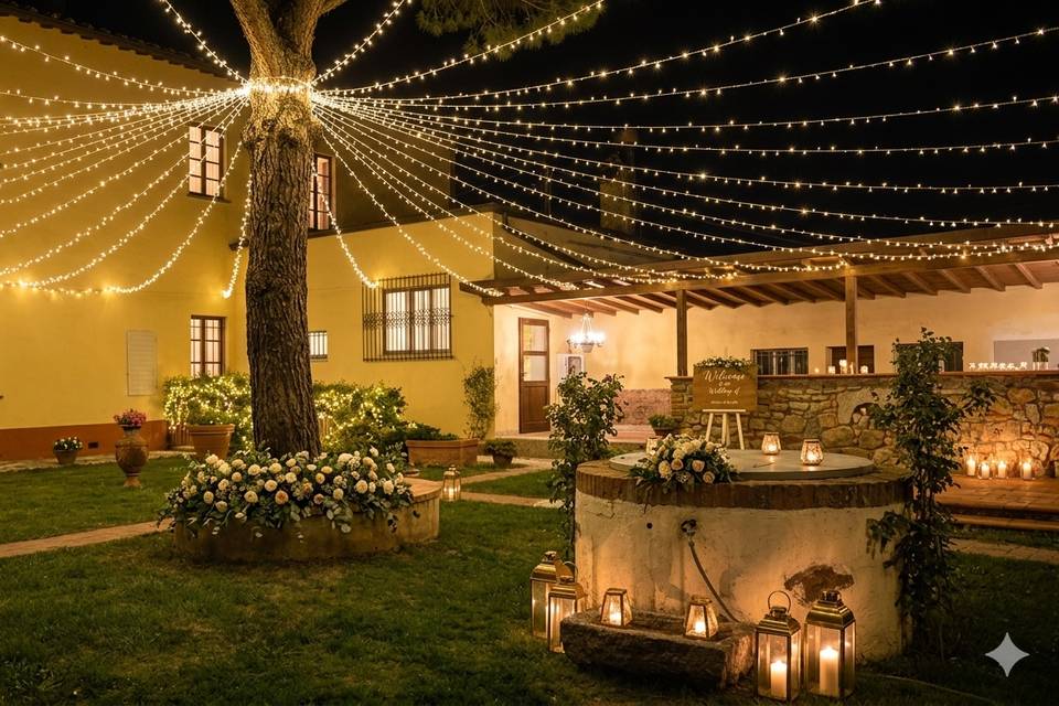 Esempio di allestimento weddin