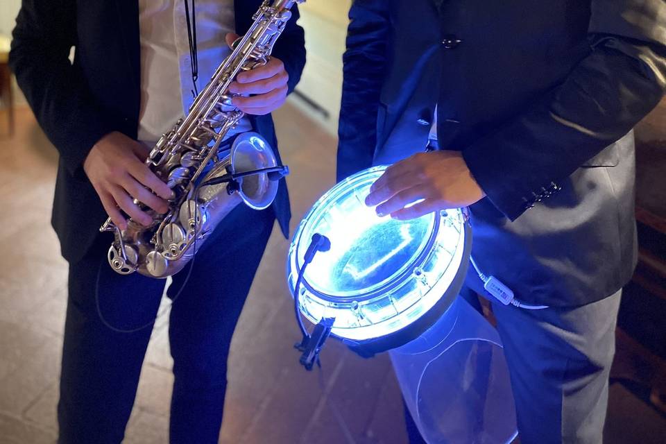 Sax and Percussion Theater