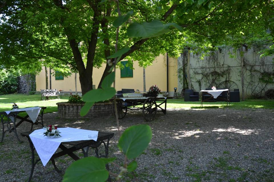 Giardino per aperitivo