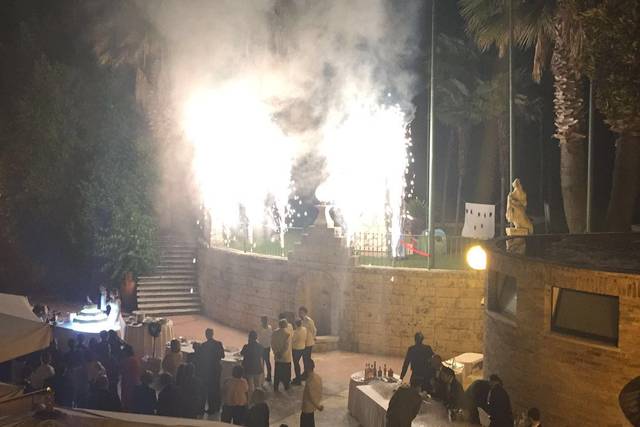 Vulcani taglio torta