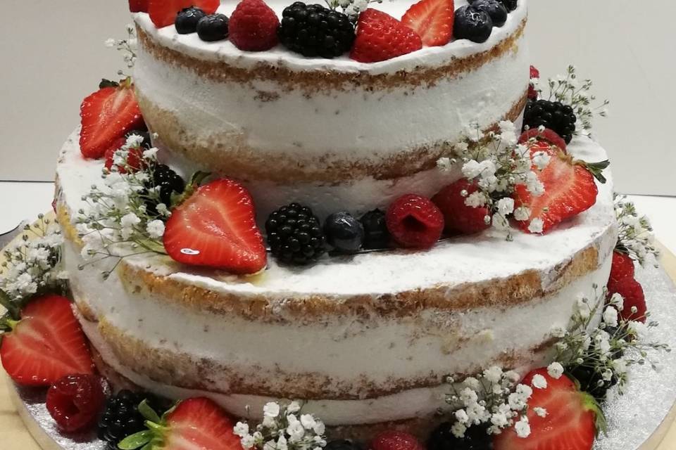 Naked cake