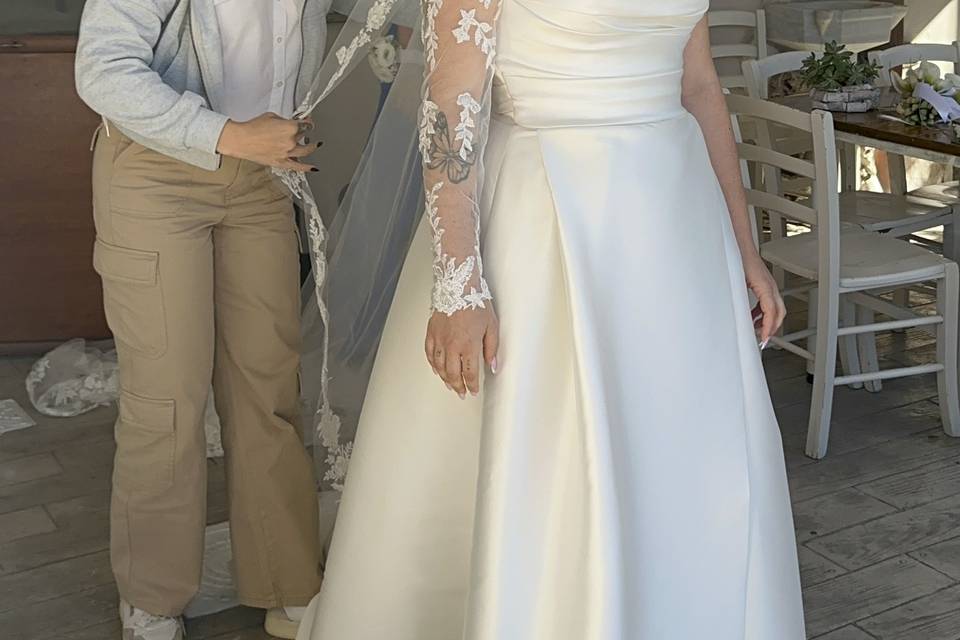 Bridal makeup/hair