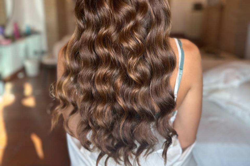 Bridal hair