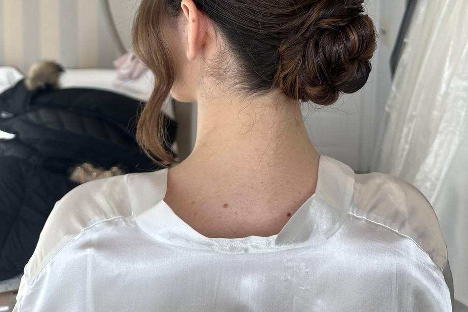 Bridal hair