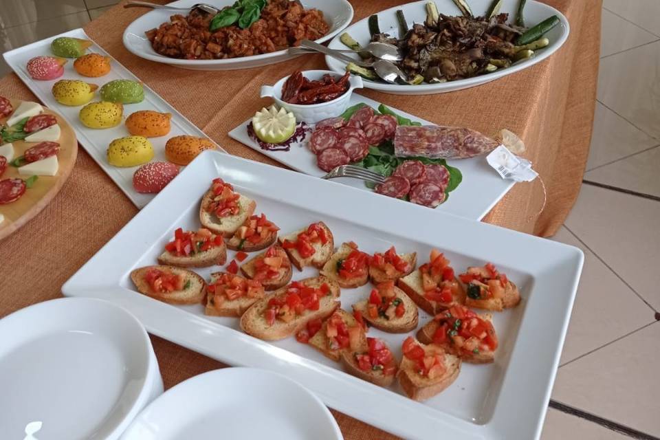 L'antipasto mediterranea