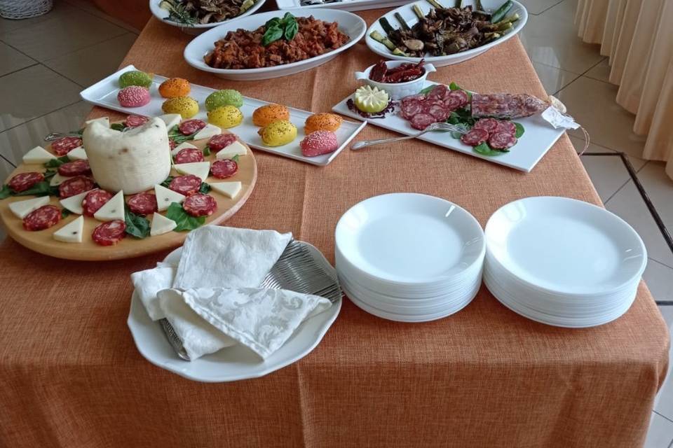 Buffet di antipasti