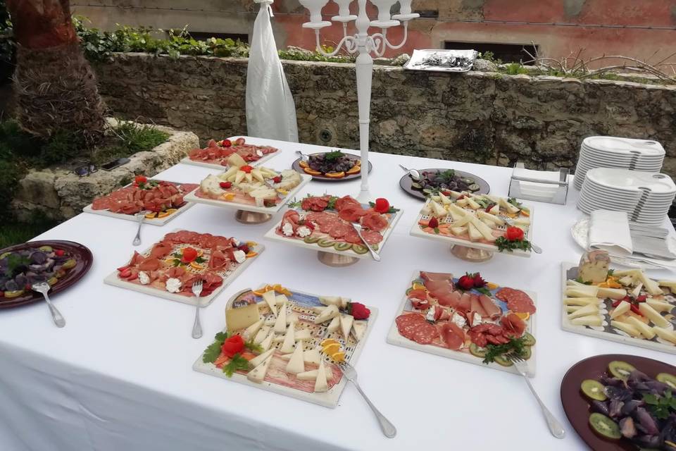 Antipasto in giardino