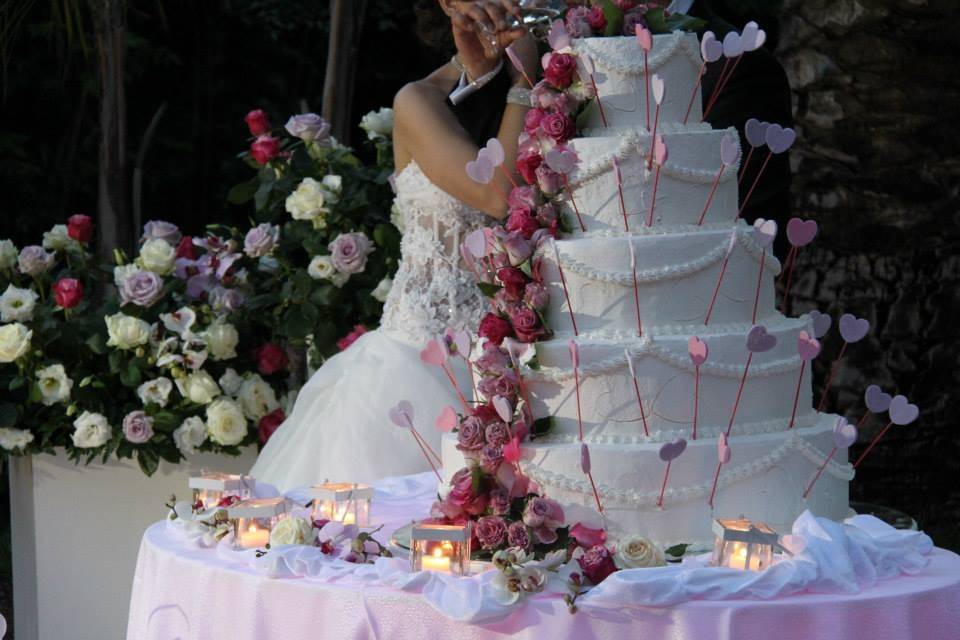 Wedding cake cuori