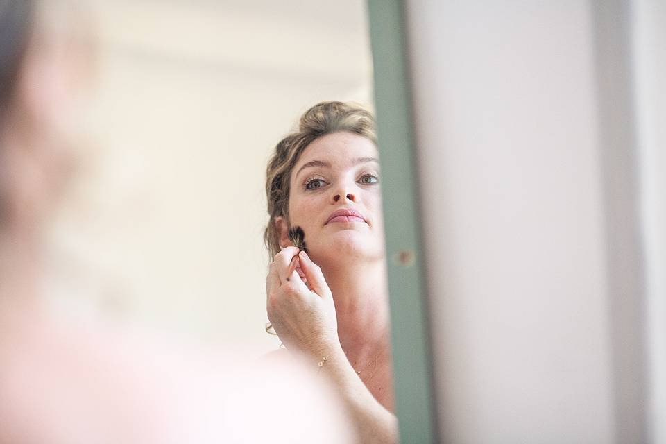 Preparazione sposa