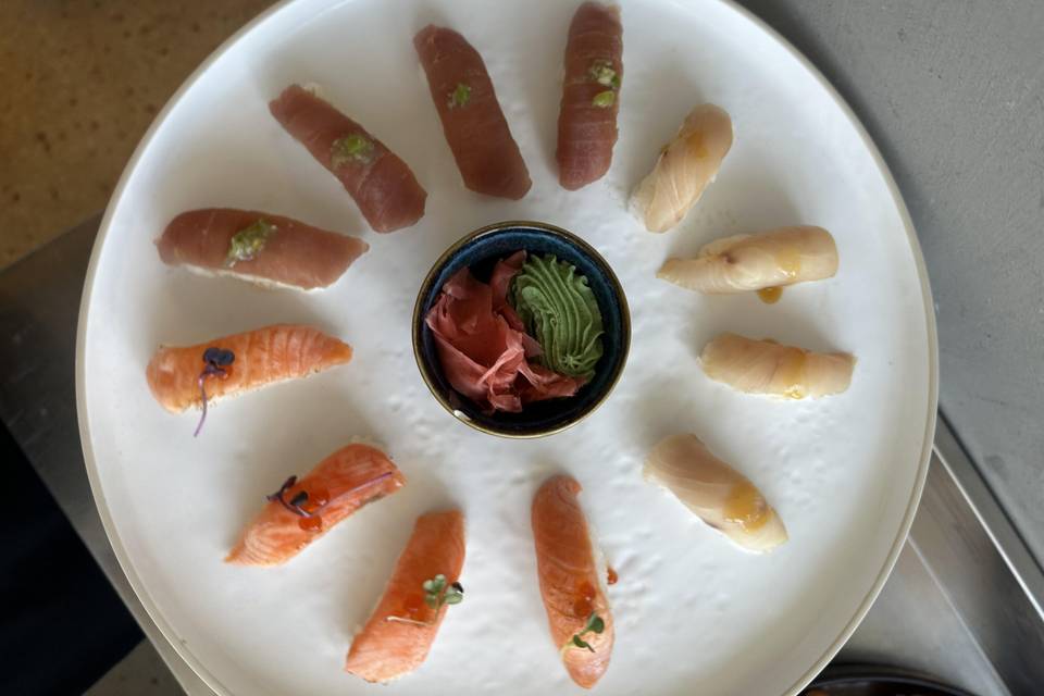 Selezione di sushi