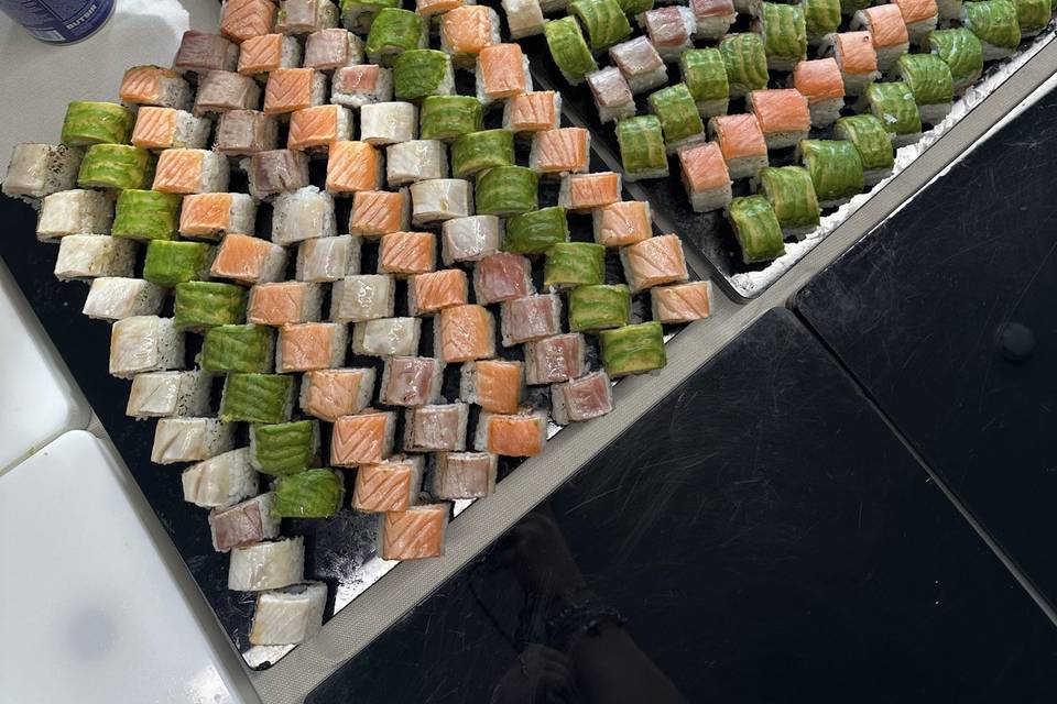 Selezione di sushi