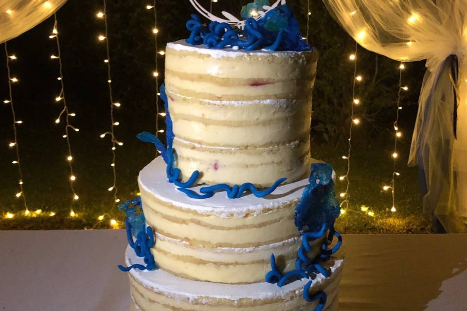 Naked cake