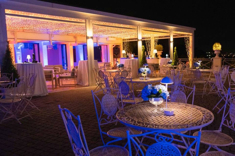 Dopo cena in terrazza