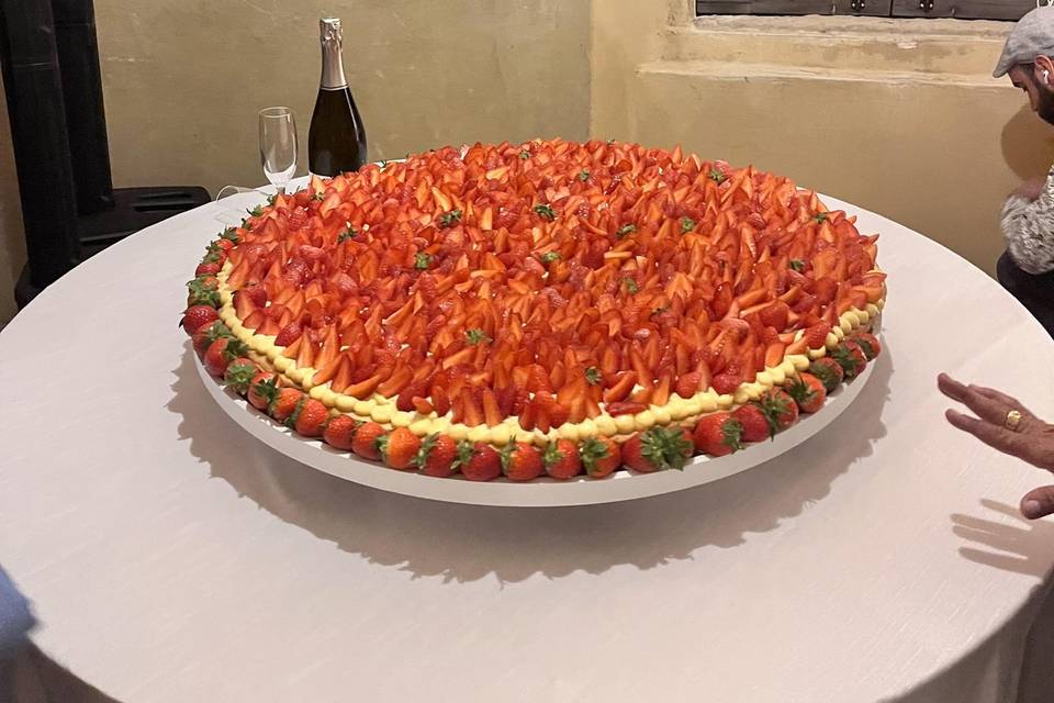 Crostata di fragole