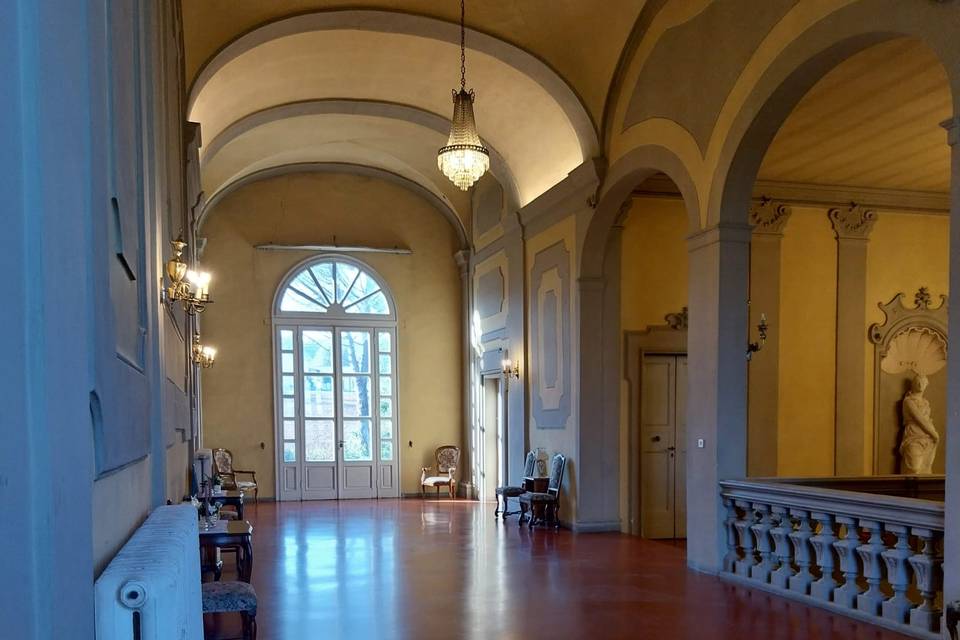 La sala piano superiore