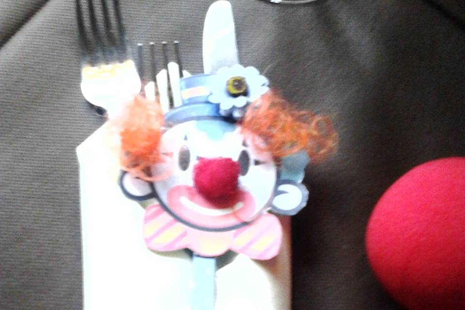 Segnaposto Clown