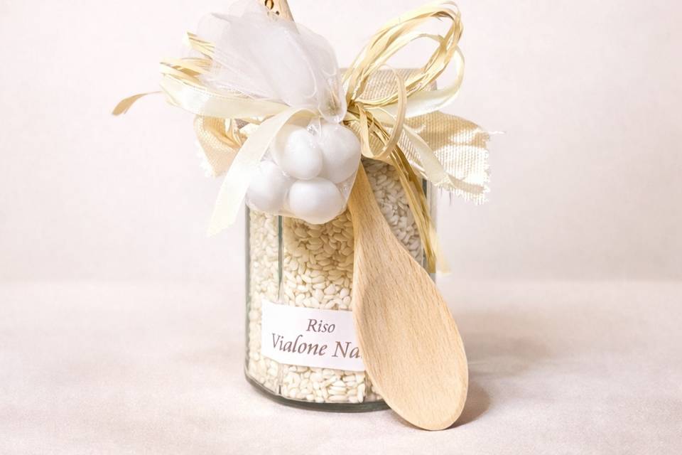 Riso Vialone Nano con mestolo