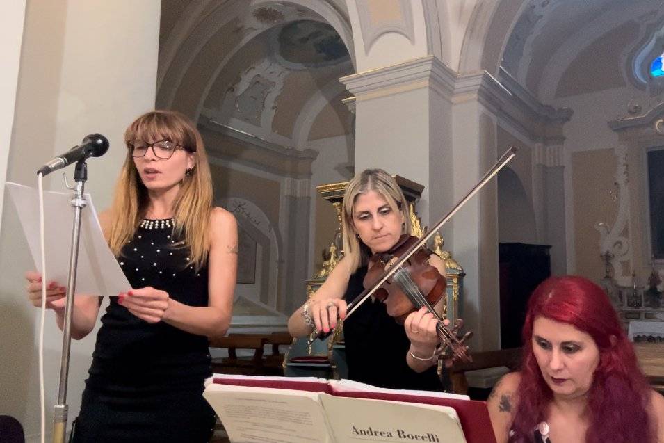 Trio voce, organo e violino