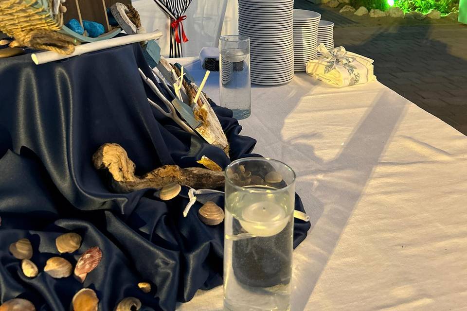 Catering in spiaggia