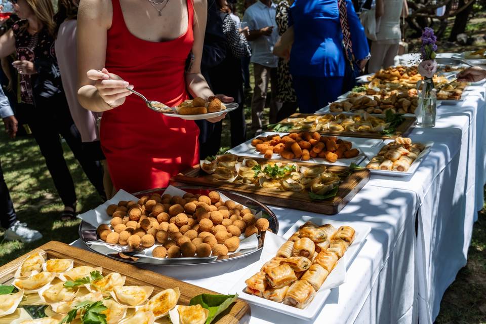 Buffet di benvenuto