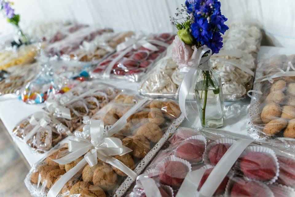 Buffet dei dolci tipici