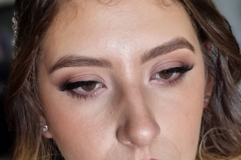 Rose makeup