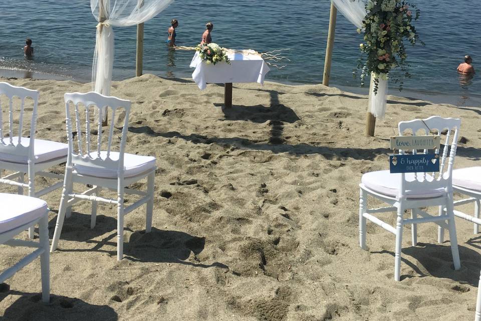 Matrimonio in spiaggia