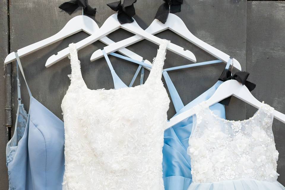 Abiti sposa e damigelle