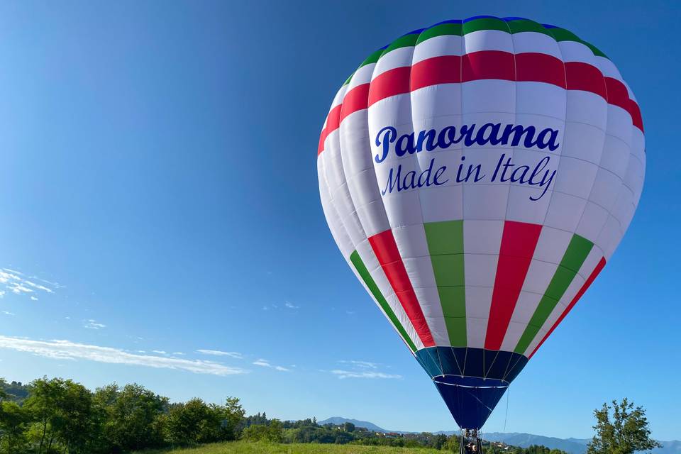 Mongolfiera per voli privati