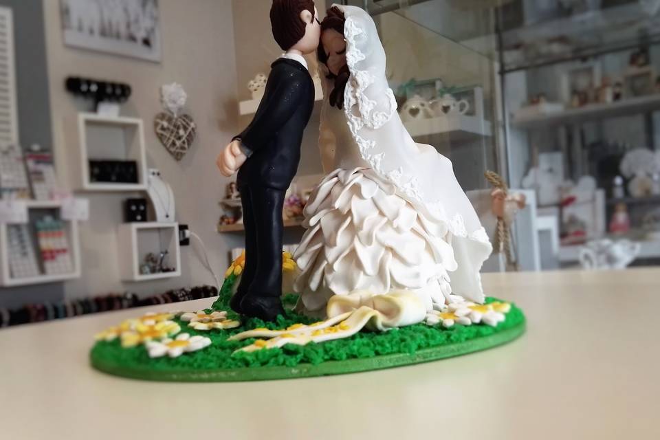 Cake topper dolce bacio