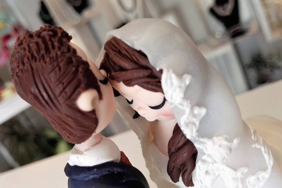 Cake topper dolce bacio