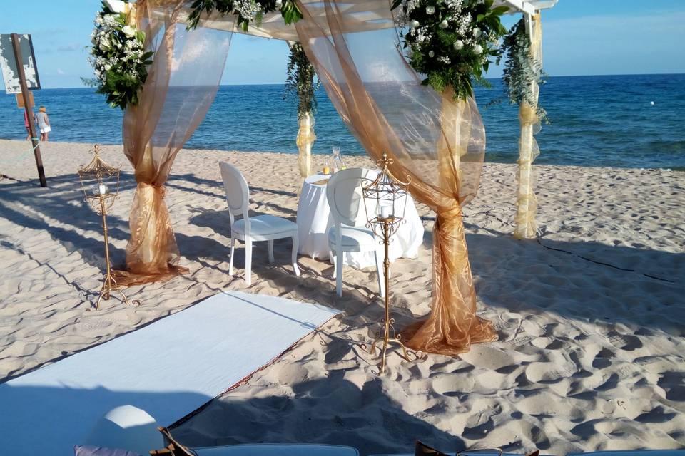 Noleggio gazebo matrimonio