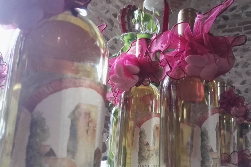 Bottiglie vino bianco