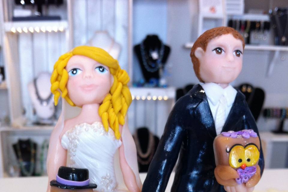 Cake topper gufoso