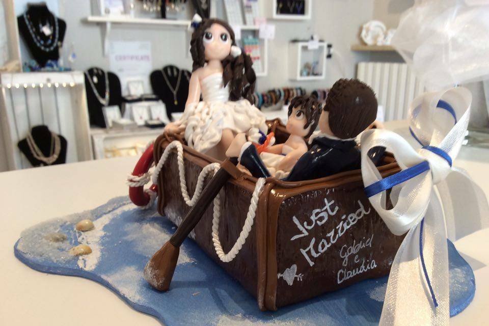 Cake topper dolce bacio