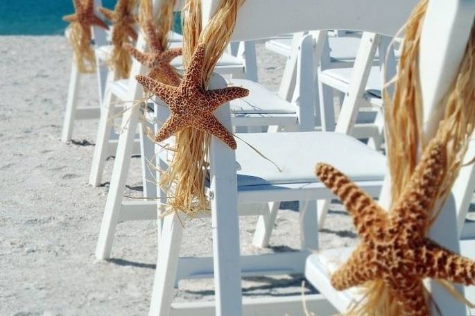 Sedia wedding spiaggia