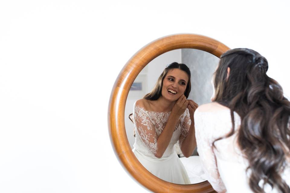 Preparazione sposa