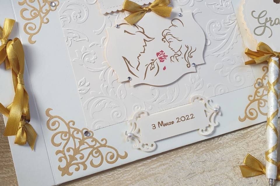 Set Guestbook oro b&b