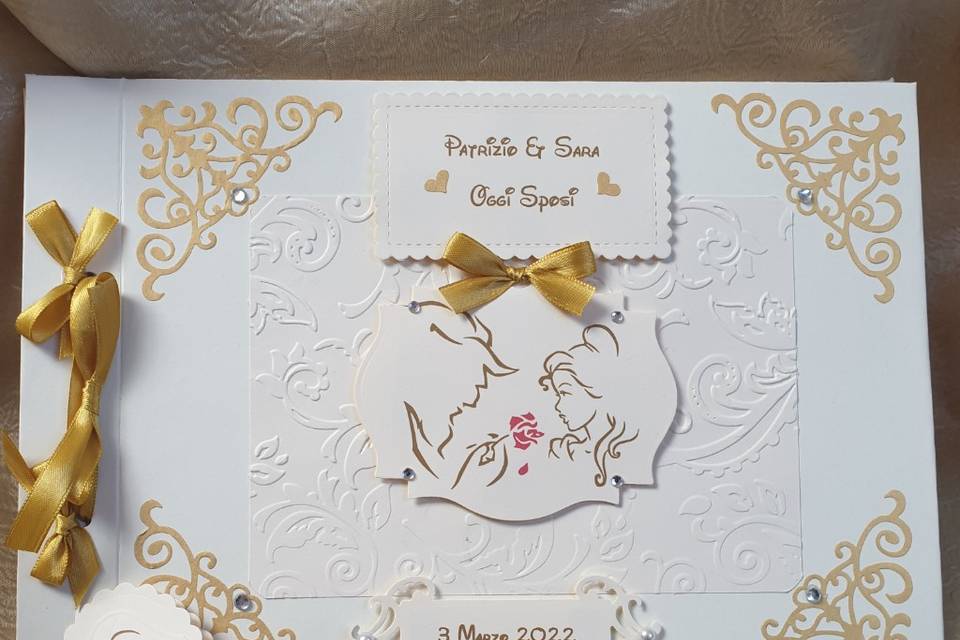 Set Guestbook oro b&b