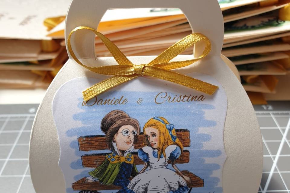 Scatolina personalizzata Alice